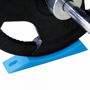 Zone antidérapante pour barre à disques de musculation Softee image-1