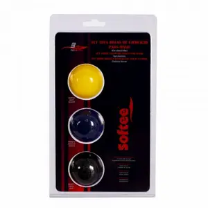 Set of 3 hand exercise balls Softee image-3