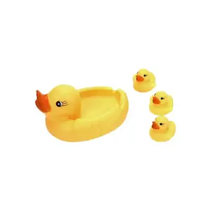 Rubber duck family bath toys Softee image-1