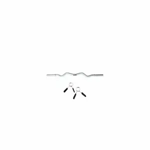 Barre de musculation avec fixations Softee image-0