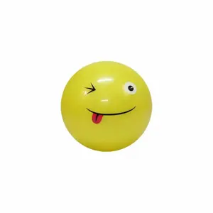 Balle en PVC visage drôle Softee image-0