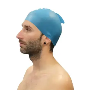 Silicone bathing cap Softee image-0