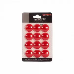 Set di 12 magneti per lavagne Softee image-1