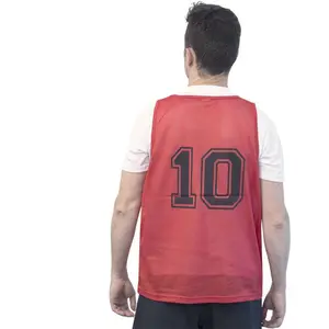 Set of 5 numbered Training bibs from 11 to 15 Softee image-1