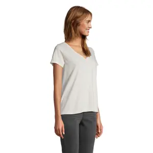 Women's V-neck T-shirt Sol's Regent image-2
