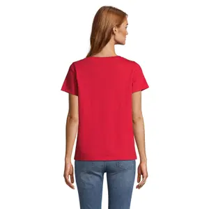 Women's V-neck T-shirt Sol's Regent image-1