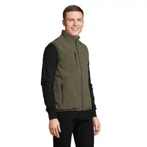 Sleeveless Puffer Jacket Sol's Falcon BW image-2