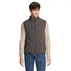 Sleeveless Puffer Jacket Sol's Falcon BW image-0