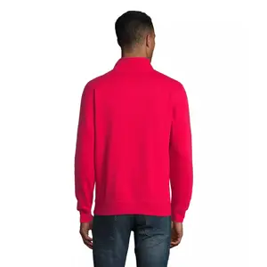 High-neck sweatshirt with zip Sol's Stan image-1