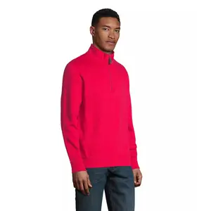 High-neck sweatshirt with zip Sol's Stan image-2