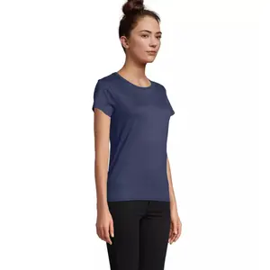 Figurbetontes Jersey-T-Shirt für Frauen Sol's Pioneer image-2