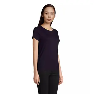 Figurbetontes Jersey-T-Shirt für Frauen Sol's Pioneer image-2