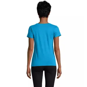 Figurbetontes Jersey-T-Shirt für Frauen Sol's Pioneer image-1