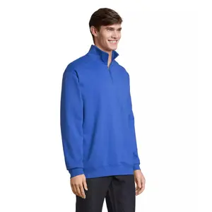 1/4 zip high collar sweatshirt Sol's Conrad image-2