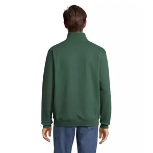 1/4 zip high collar sweatshirt Sol's Conrad image-1
