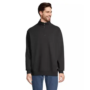 1/4 zip high collar sweatshirt Sol's Conrad image-0