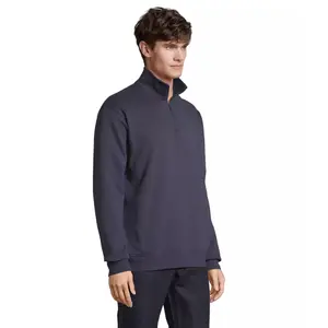 1/4 zip high collar sweatshirt Sol's Conrad image-2