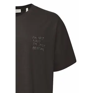 T-Shirt Solid Manne image-2