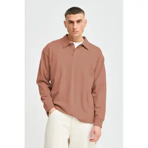 Langärmeliges Polo-Shirt Solid Orwell image-1
