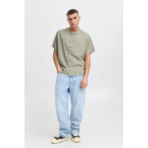 Camisa de cuello mandarín Solid Allan image-3