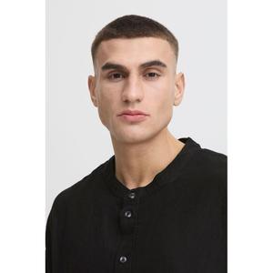 Camisa de cuello mandarín Solid Allan image-3