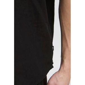 Camisa de cuello mandarín Solid Allan image-4