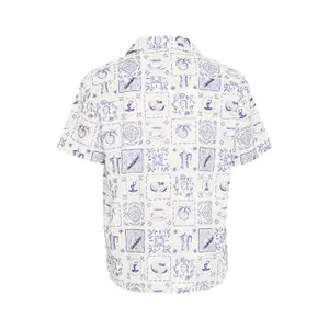 Chemise manches courtes Solid Piet image-1