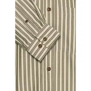 Långärmad skjorta Solid Roydon stripe image-2