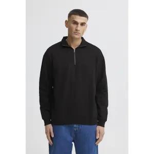 Half zip sweatshirt Solid Lenz image-1