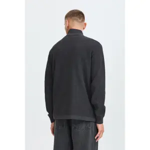 1/2 zip sweater Solid SDVian image-5