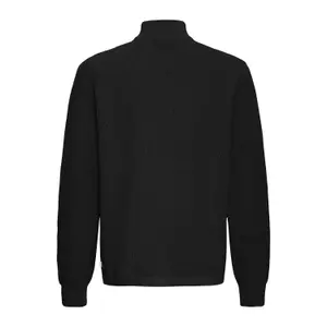 1/2 zip sweater Solid SDVian image-1