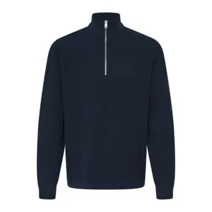 1/2 zip sweater Solid SDVian image-0
