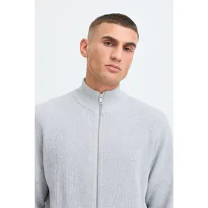 Zipped cardigan Solid SDVian image-1