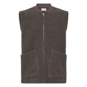 Sleeveless jacket Solid Sward image-0