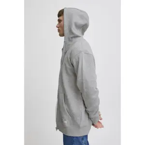 Sweatshirt com capuz e fecho de correr Solid Lenz image-5