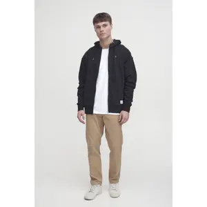 Sweatshirt com capuz e fecho de correr Solid Lenz image-2