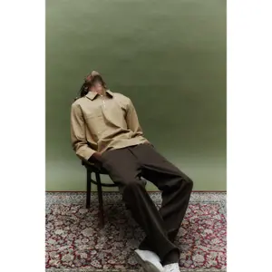 Shirt Solid Neck image-2