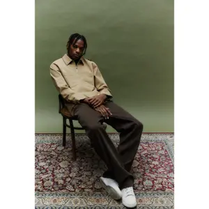 Shirt Solid Neck image-3