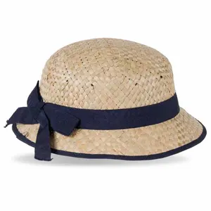 Straw hat girl Solid Pamela image-0