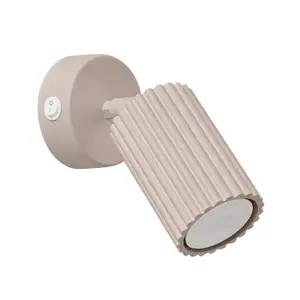 Wall lamp with switch Sollux Lighting Karbon image-0