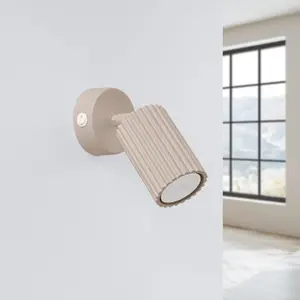 Wall lamp with switch Sollux Lighting Karbon image-1