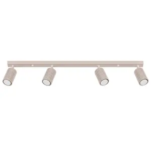 Plafonnier 4 lampes Sollux Lighting Karbon