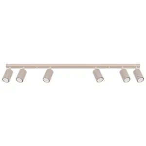Plafón 6 lámparas Sollux Lighting Karbon