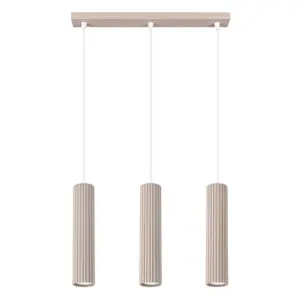 Hanging lamp Sollux Lighting Karbon 3L