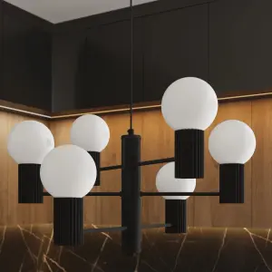Lustre 6 Lamps Sollux Lighting image-4