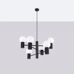 Lustre 6 Lamps Sollux Lighting image-1