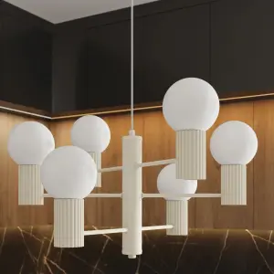 Lustre 6 Lamps Sollux Lighting image-4