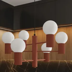 Lustre 6 Lamps Sollux Lighting image-4