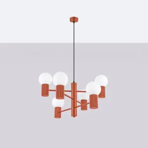 Lustre 6 Lamps Sollux Lighting image-1