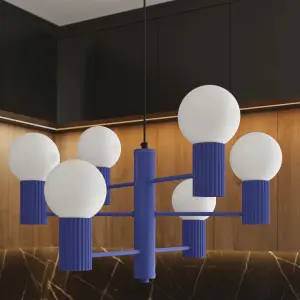 Lustre 6 Lamps Sollux Lighting image-4
